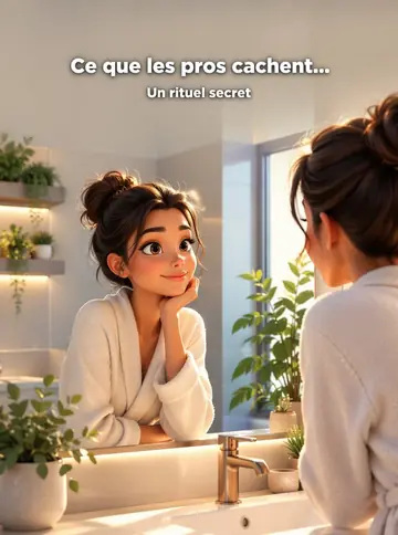 Slide d'accroche du carrousel démo : « Ce que les pros cachent... un rituel secret »