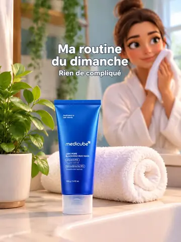 Slide du carrousel démo : le tube posé sur le rebord du lavabo, ambiance routine du dimanche